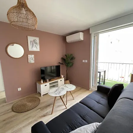 T3 Expo Sud-est - Parking - Piscine - Clim - Wifi Apartamento *